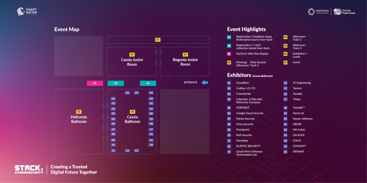 STACK 2026 Event Map